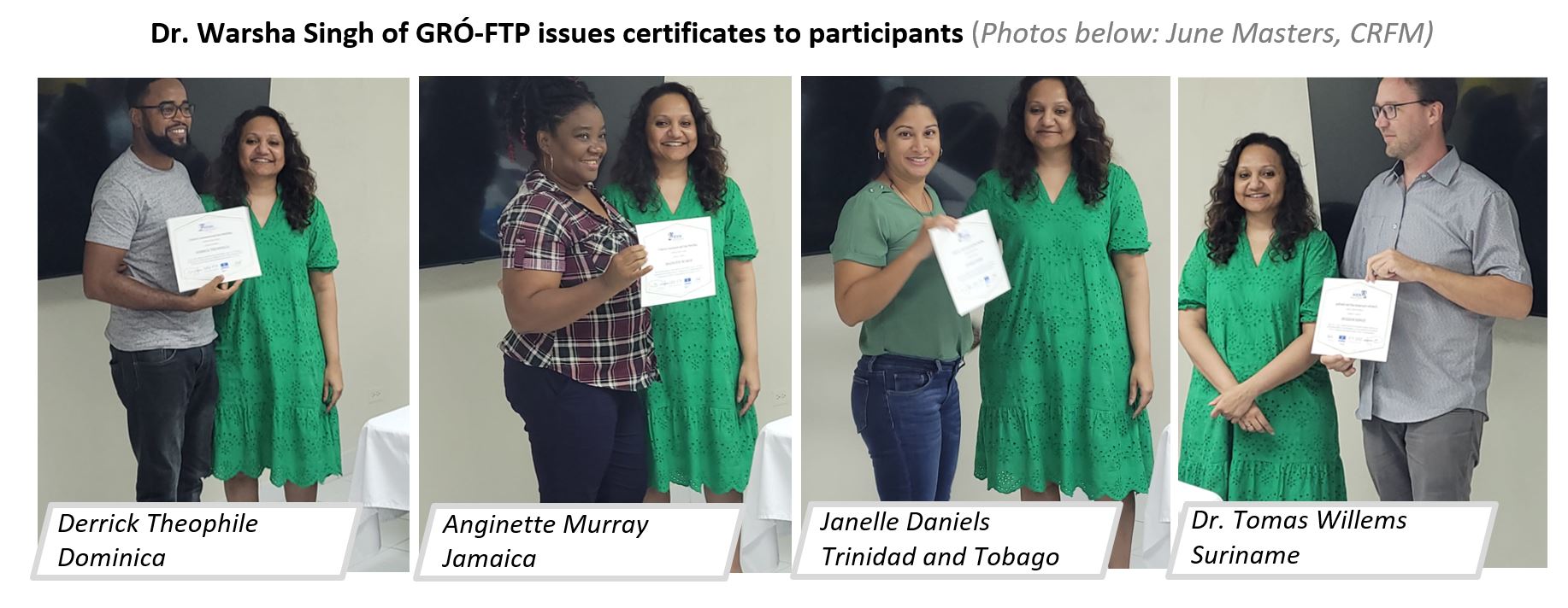 Certificates
