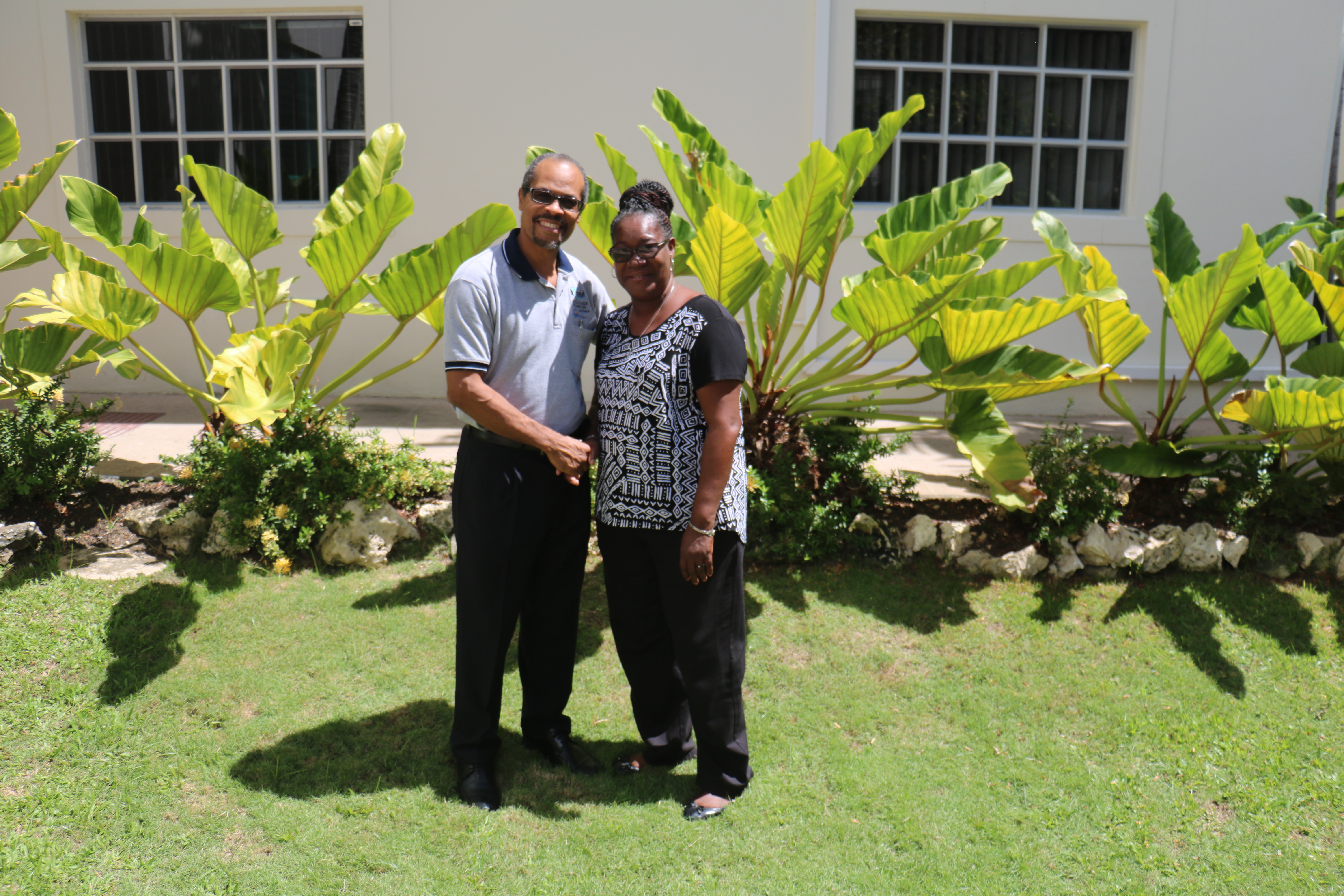 Chairlady and Mr. Haughton