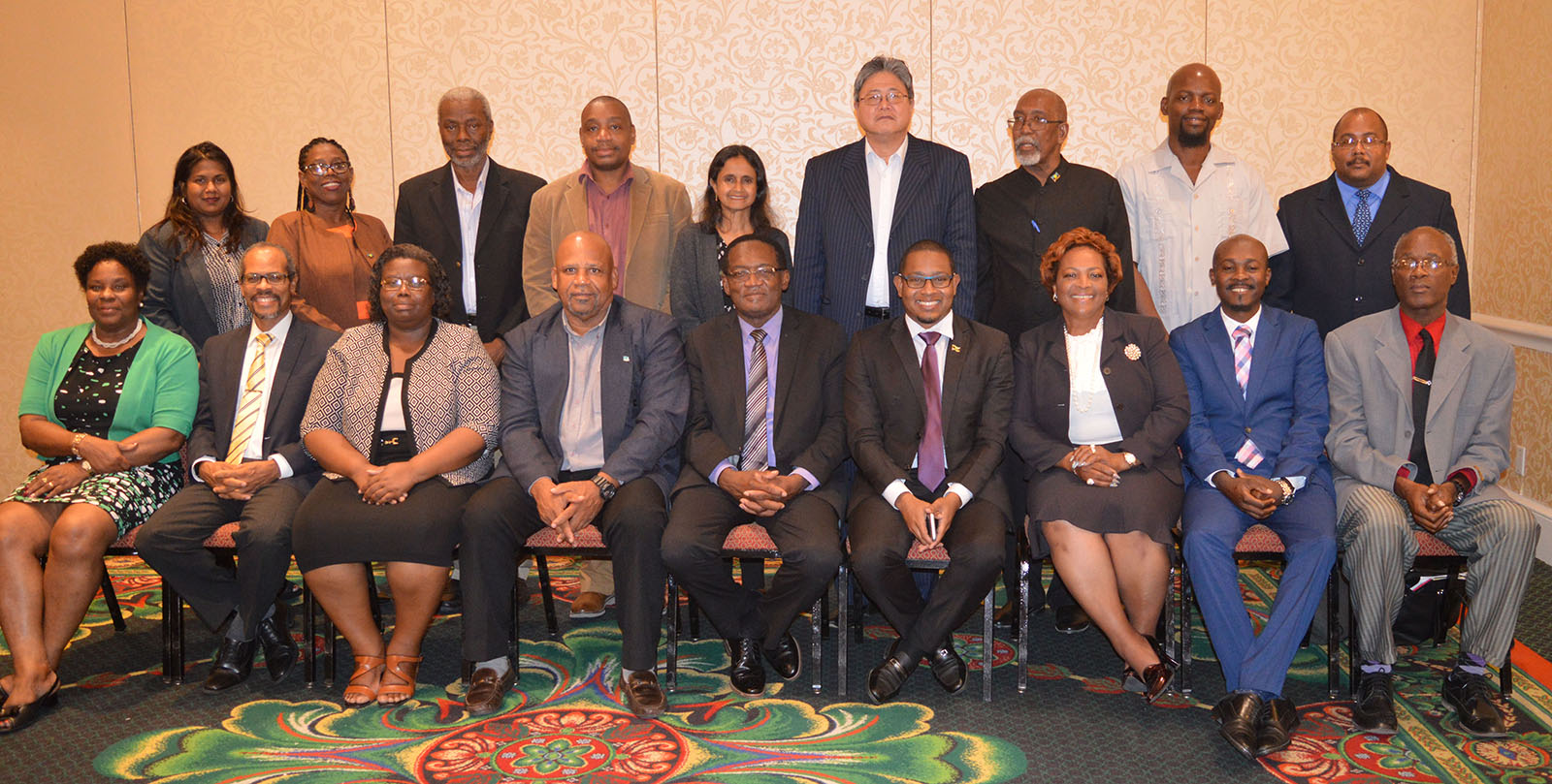 Delegates from CRFM Member States and CRFM Secretariat staff at the Thirteenth Regular Meeting of the Ministerial Council SM