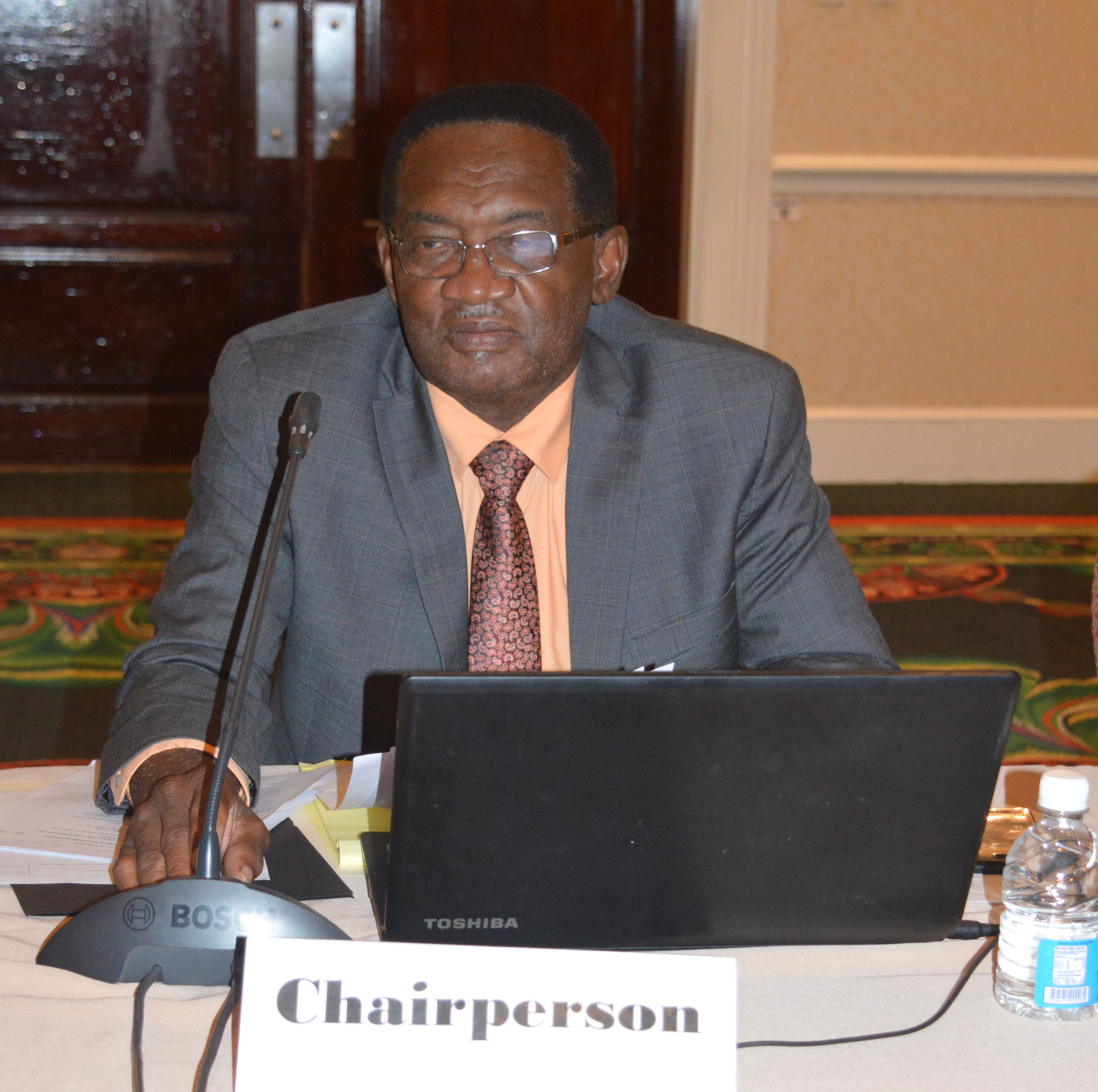 Honourable Eugene Hamilton of Saint Kitts elected as chair of the CRFM Ministerial Council Cropped