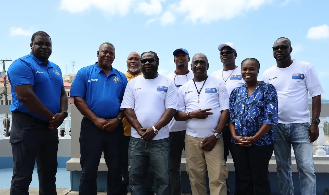 TCI delegation with Dr Grant