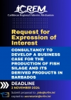Request for Expression of Interest (EOI) for Consultancy to Develop a Business Case for the Production of Fish Silage and its Derived Products in Barbados