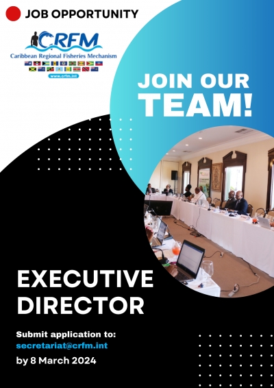 CRFM Staff Vacancy: EXECUTIVE DIRECTOR