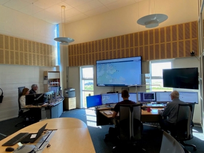 Blue Justice Tracking Center (Control Room)