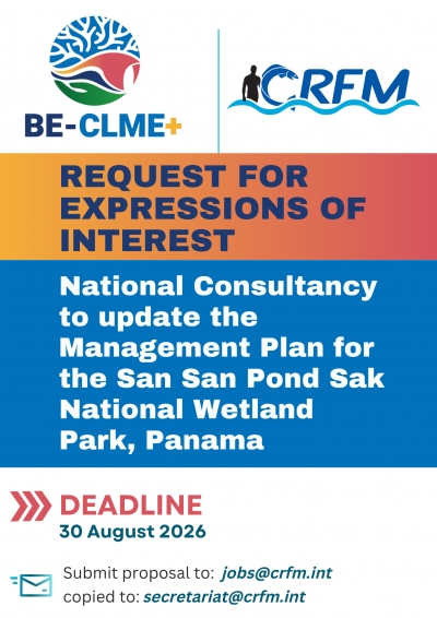 Request for Expressions of Interest - National Consultancy to update the Management Plan for the San San Pond Sak National Wetland Park, Panama