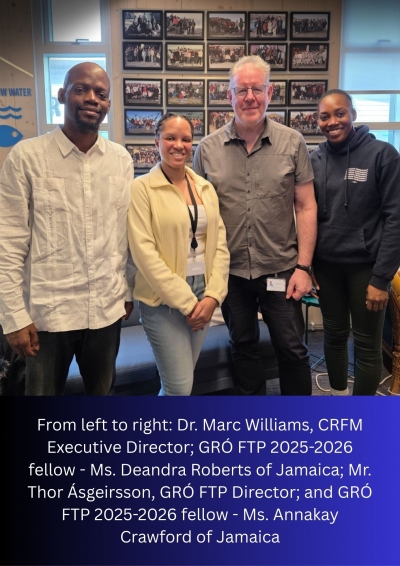 CRFM and GR&Oacute; FTP engage in Iceland on strategies to strengthen Caribbean fisheries