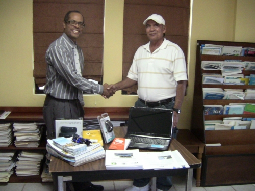 (left) CRFM Executive Director Milton Haughton, (right) BFCA Chairman Pedro Alvarez