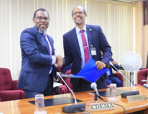 CRFM and CDEMA sign agreement to enhance disaster management and resilience in fisheries