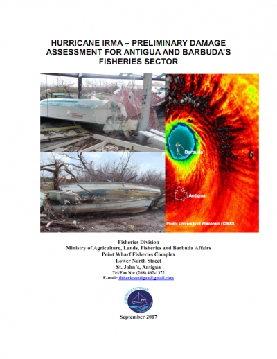 Hurricane Irma &ndash; Preliminary Damage Assessment for Antigua and Barbuda&rsquo;s Fisheries Sector