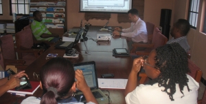 CRFM Staff receive training on new web tools